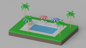 Cartoon Swimming Pool