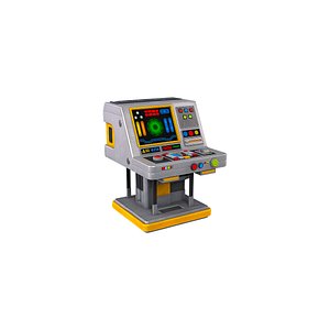 SCI FI Control Panel V1 Futuristic Game Ready PBR