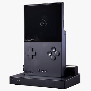 Analogue Pocket Handed Game Console With The Charger