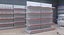 supermarket racks 3D model