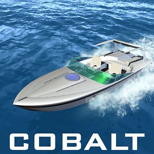 boat watercraft motorboat 3d model