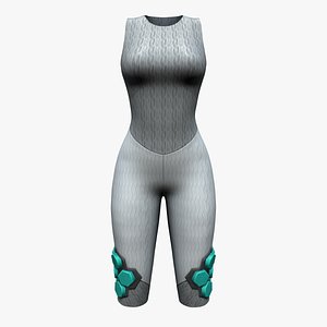 Futuristic Sports Suit 3D model