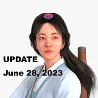 The Archer Woman  Haena  Lowpoly Game ready