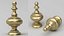 3D Carved Finials Collection