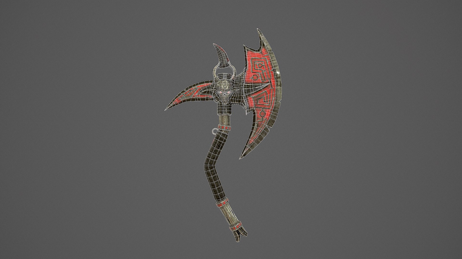Fantasy Ax Obj