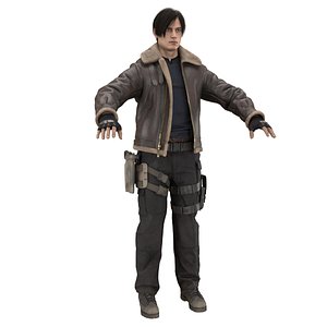 Leon Kennedy RIGGED - Resident Evil 3D