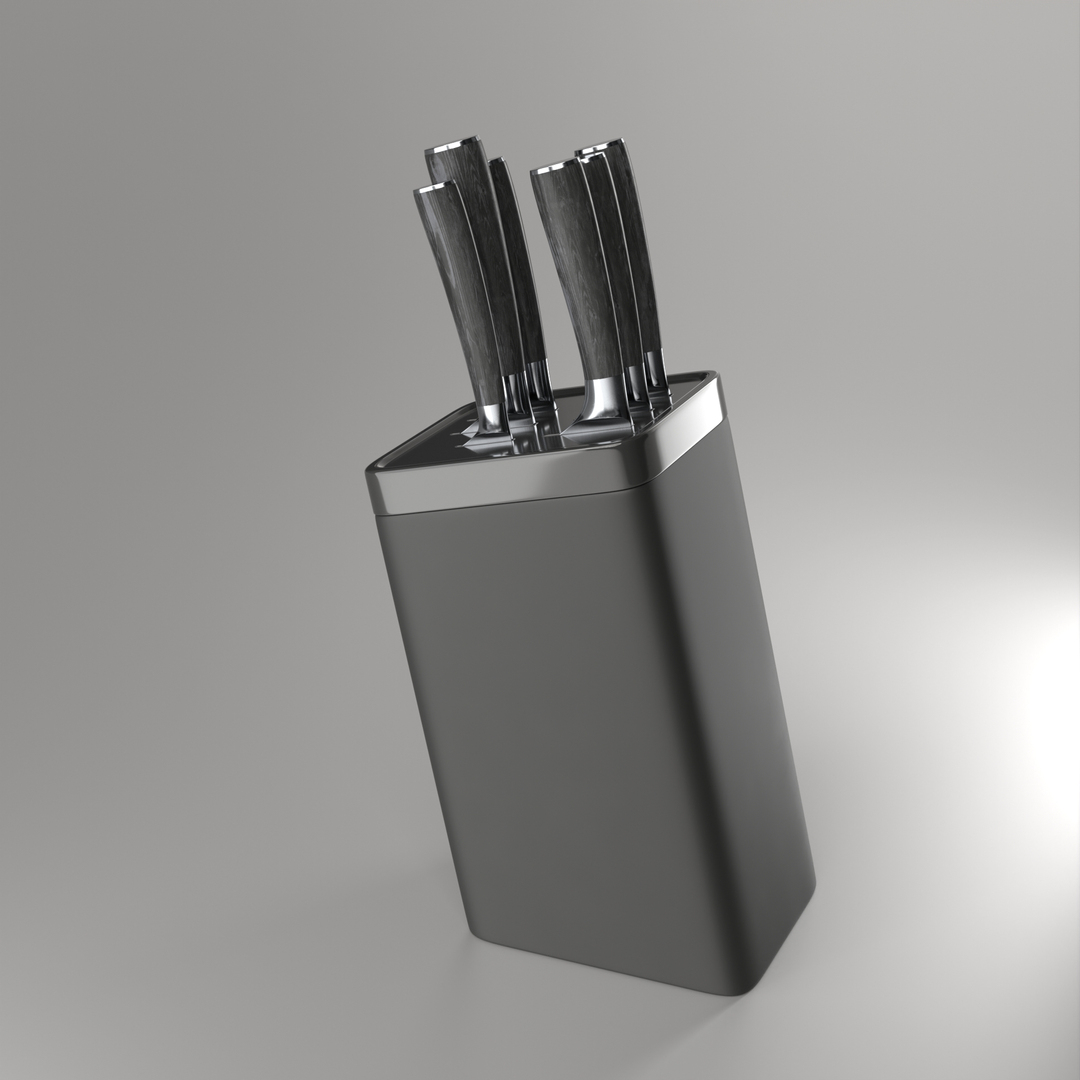 Japanese Knives Set 3D model https://p.turbosquid.com/ts-thumb/zX/AalnMS/5N/knifeholderplastic/jpg/1721234230/1920x1080/turn_fit_q99/3855f356fc5012723f4416e06176a5dcdb20ed4d/knifeholderplastic-1.jpg