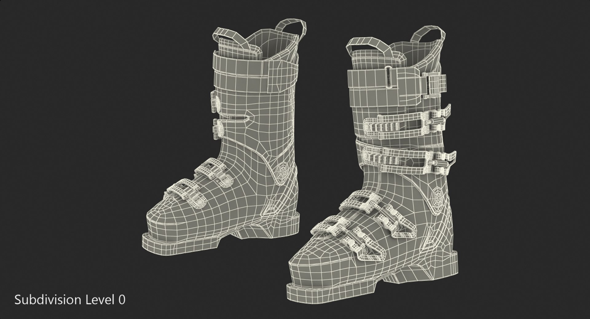 Ski Boots Generic 3D Model - TurboSquid 1344051