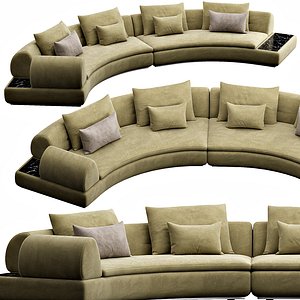 3D Minotti Supermoon model