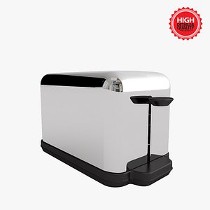 3d toaster toast model