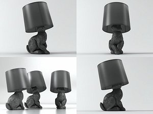 Rabbit lamp