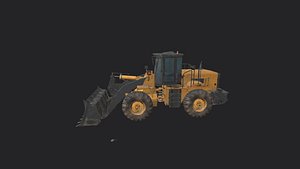 Forklift 3D Model 002