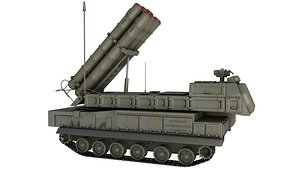 3D Buk M3 SA-17 Viking missile systems