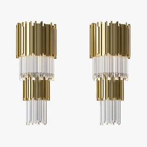 3D wired custom lighting rexford model