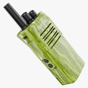 3D model Walkie Talkie 01 h