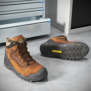 Buckbootz BSH002 Hiker Safety Boots S3 3D