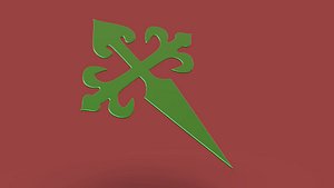3D Cross of Saint James