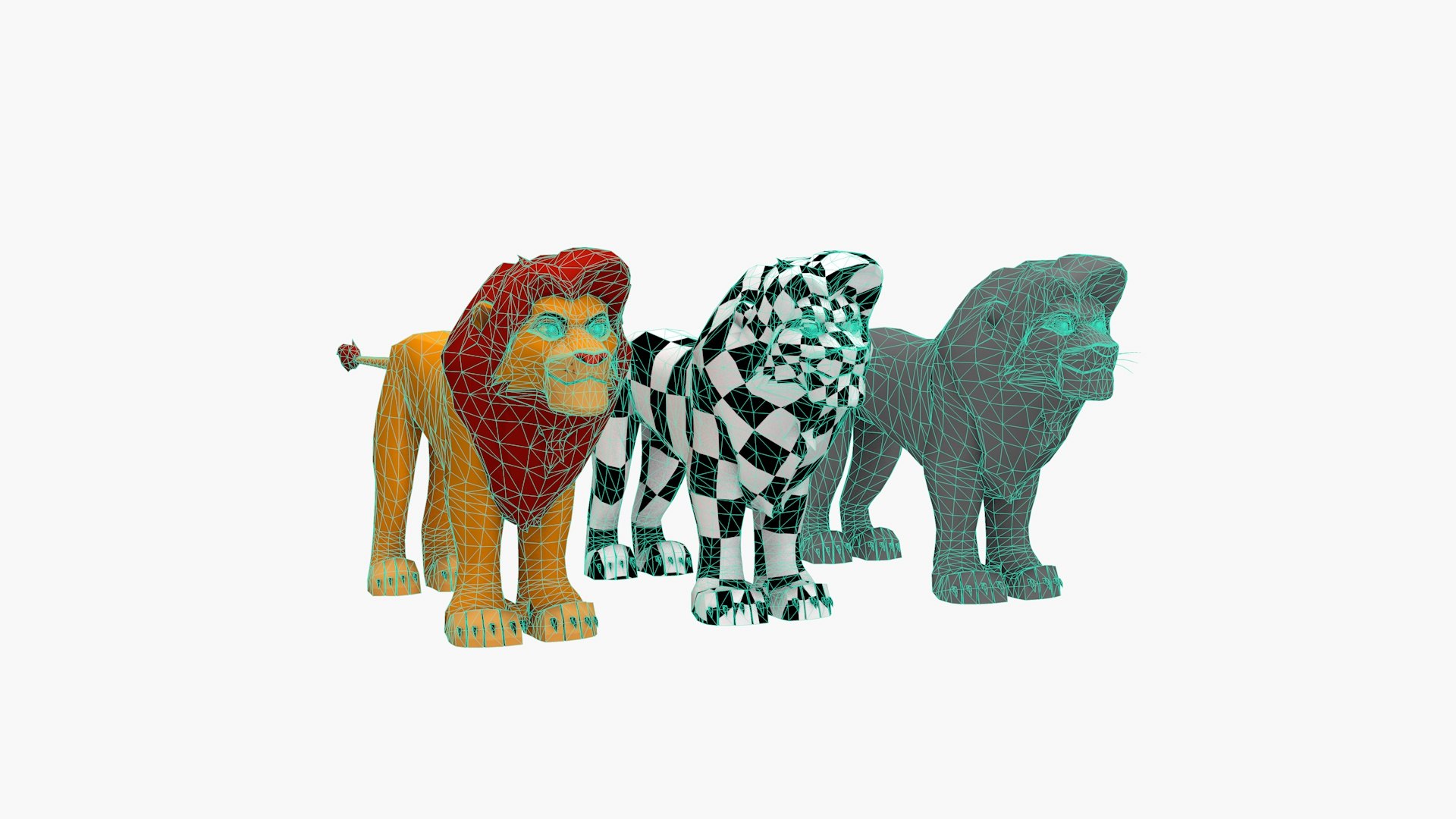 3D Simba Raise Model - TurboSquid 1850175