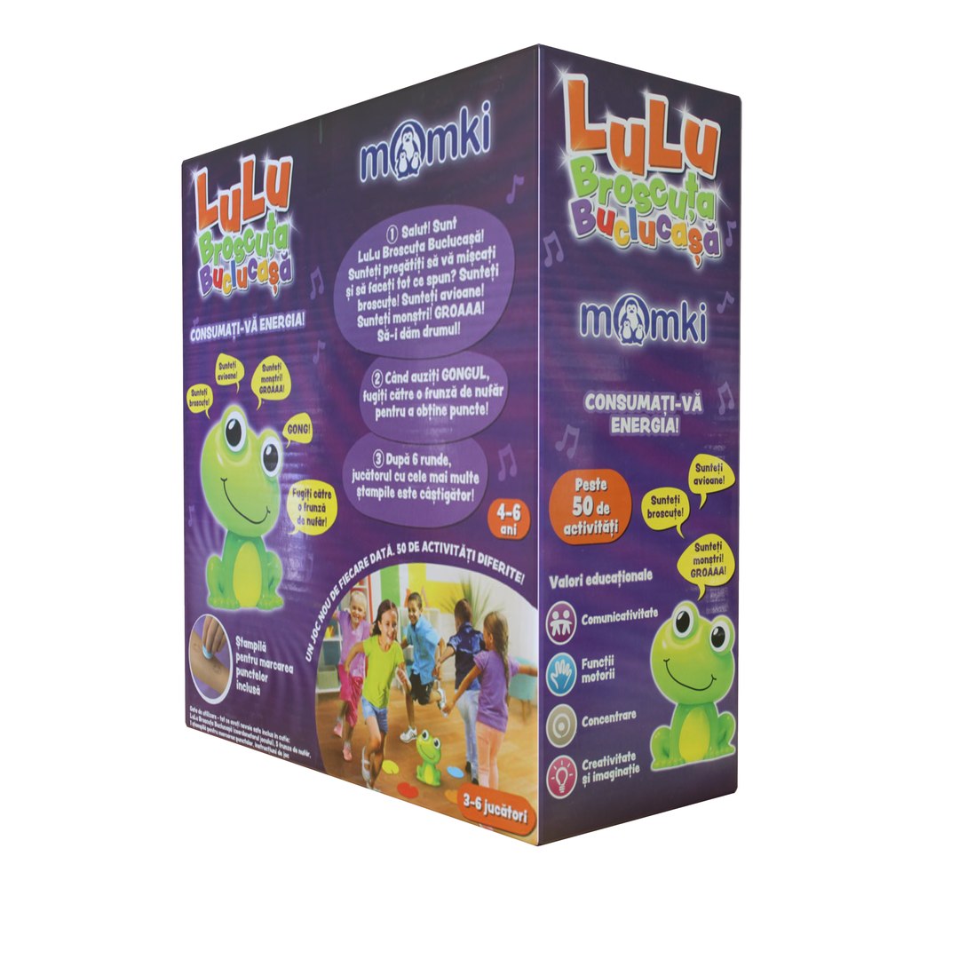 Lulu Frog Toy Box 3D model TurboSquid 2140423