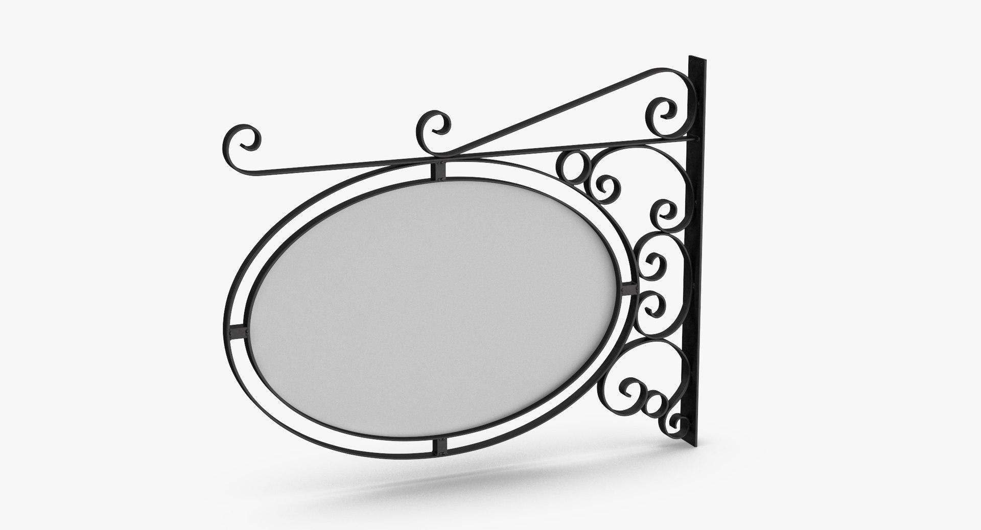 3D Storefront Sign 01 - TurboSquid 1223333