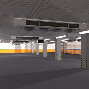 Cold Room Storage 3D Model