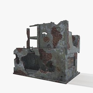 Broken Building V01 3D
