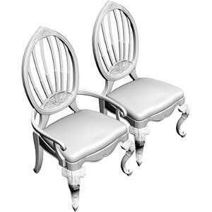 dining chair 3d model