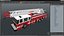 Rear Mount Ladder Fire Truck