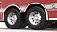 Rear Mount Ladder Fire Truck