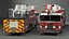 Rear Mount Ladder Fire Truck