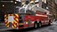 Rear Mount Ladder Fire Truck