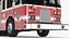 Rear Mount Ladder Fire Truck