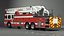 Rear Mount Ladder Fire Truck