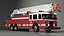 Rear Mount Ladder Fire Truck
