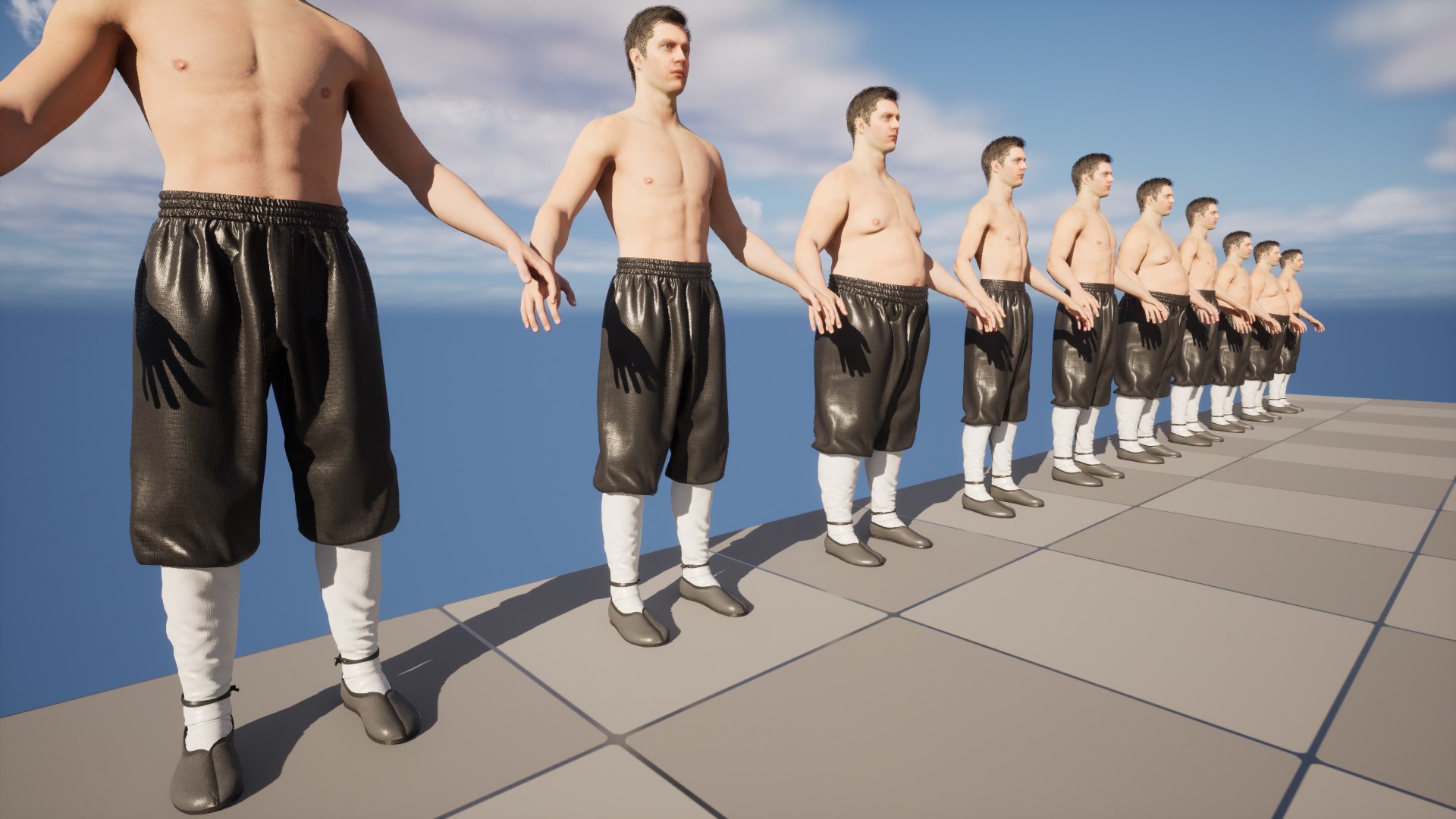 3D Pants 270 - All MH Bodies UE5 Skeletons - Rigged Model - TurboSquid ...
