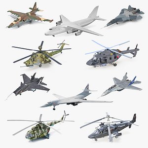 Russian Military Aircrafts Collection 3