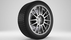 3D rim bbs evo model