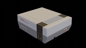 nintendo entertainment 3D model