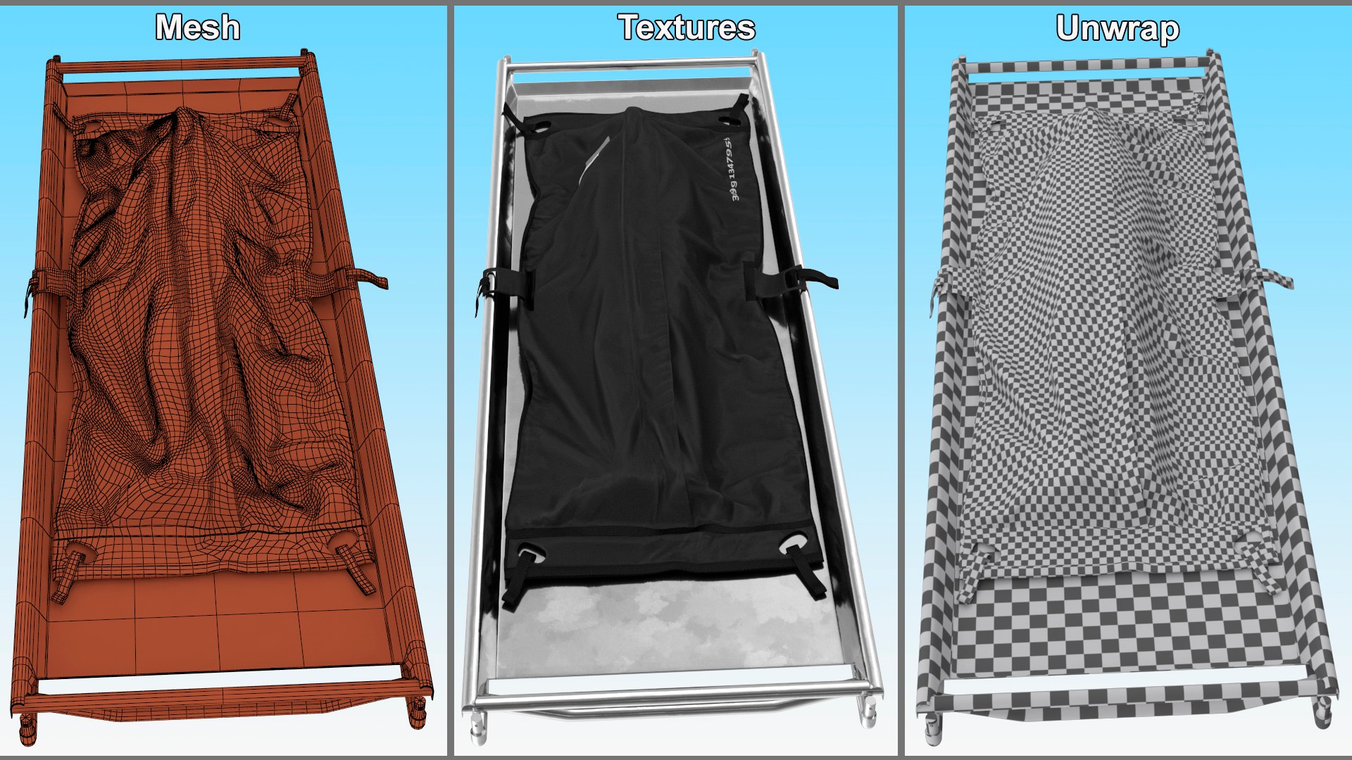 Body Bag on a Hospital Gurney 3D https://p.turbosquid.com/ts-thumb/zY/AvF9IE/0K/bodybagonahospitalgurney3dsmodel021/jpg/1702429987/1920x1080/fit_q87/78304b3e597852e2e89604001579d14e2e32ae94/bodybagonahospitalgurney3dsmodel021.jpg