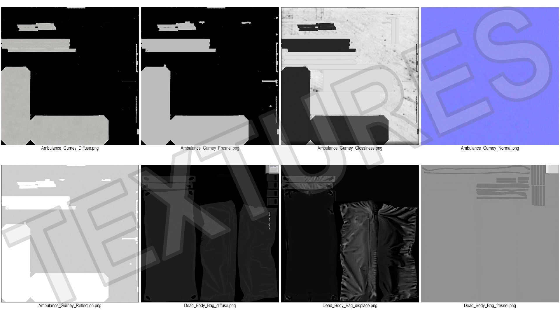 Body Bag on a Hospital Gurney 3D https://p.turbosquid.com/ts-thumb/zY/AvF9IE/bz/bodybagonahospitalgurney3dsmodel025/jpg/1702430002/1920x1080/fit_q87/1c6cbd70acbb37122cd77eeec4068457ebd89e04/bodybagonahospitalgurney3dsmodel025.jpg