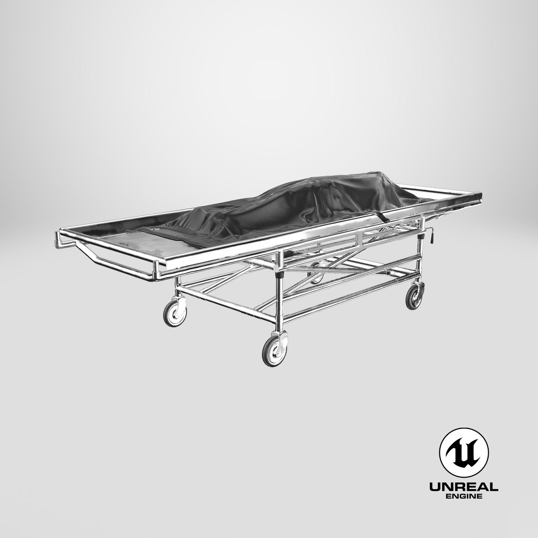 Body Bag on a Hospital Gurney 3D https://p.turbosquid.com/ts-thumb/zY/AvF9IE/yx/stemcell_unreal_render/png/1707306989/1920x1080/fit_q87/2ab0cfbfb89108a5658ae8cbfb9f7b3af125c566/stemcell_unreal_render.jpg