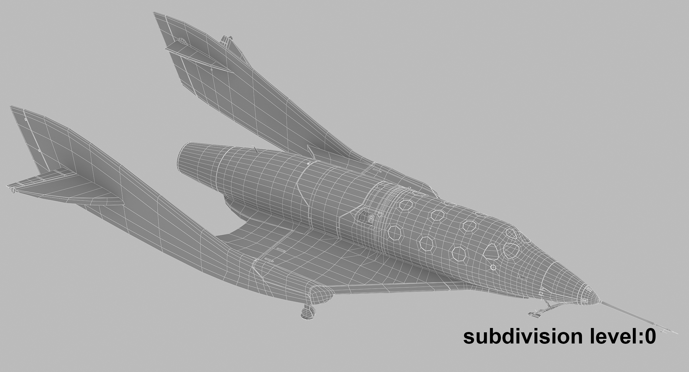 3d Vss Unity Virgin Galactic Model Turbosquid 1504649