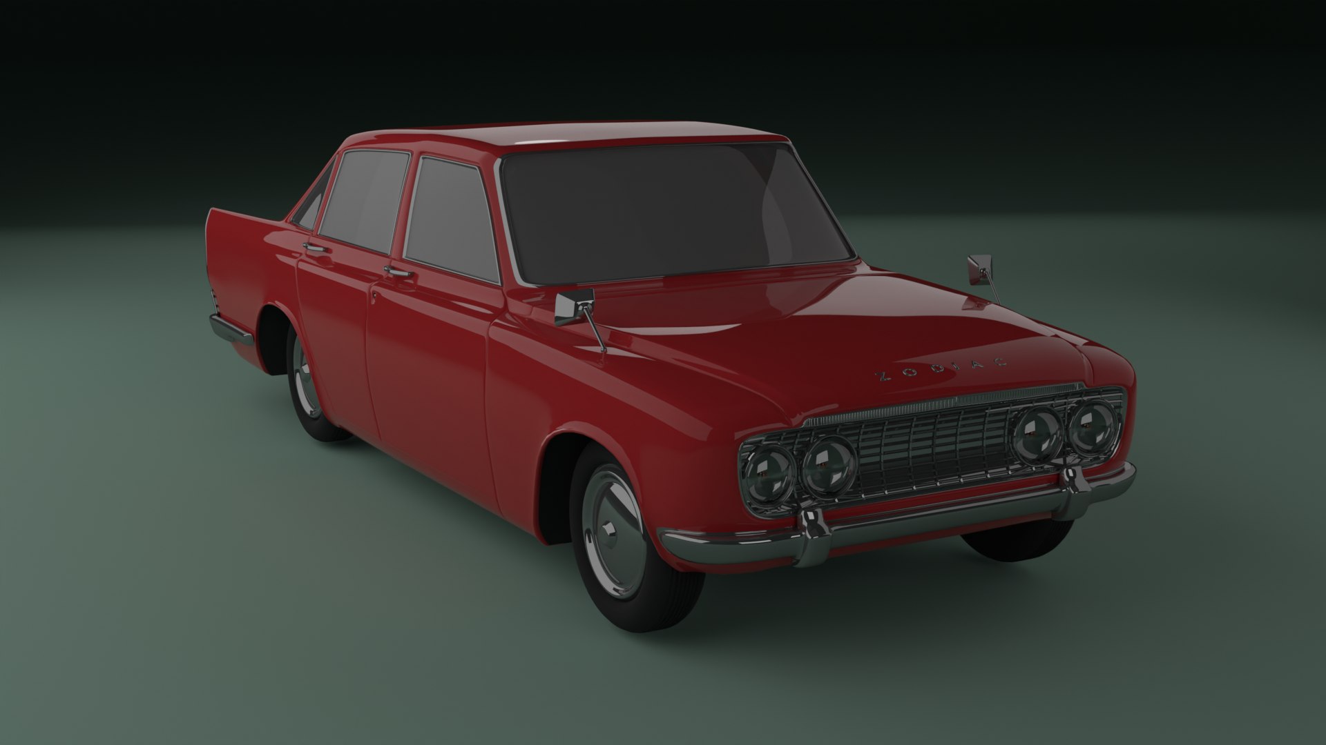 3D Ford Zodiac MkIII 1962 - TurboSquid 2208909