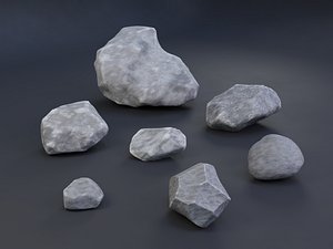 Rock Pack 1 3D model