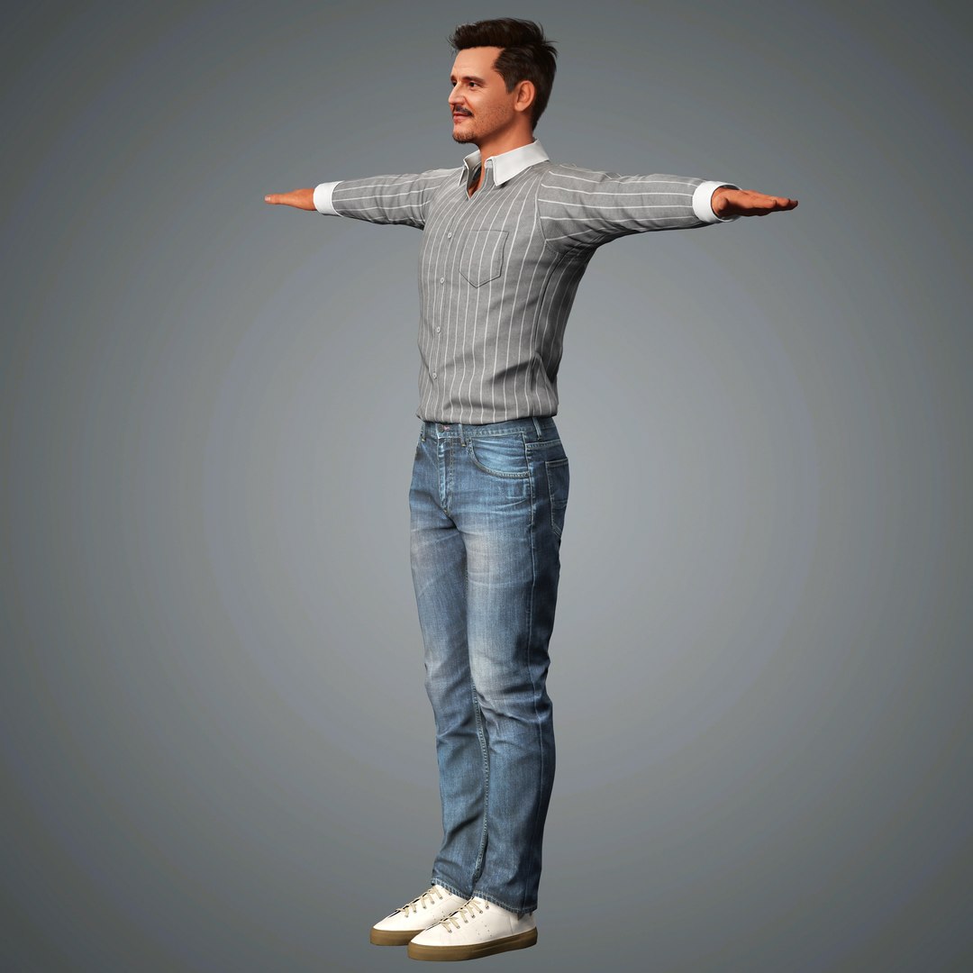 Pedro Pascal Character 3D model https://p.turbosquid.com/ts-thumb/zY/UqH41o/8L/14/jpg/1737989155/1920x1080/fit_q87/368f97f81713d3126d5a39b3a636dd70f976b6c1/14.jpg