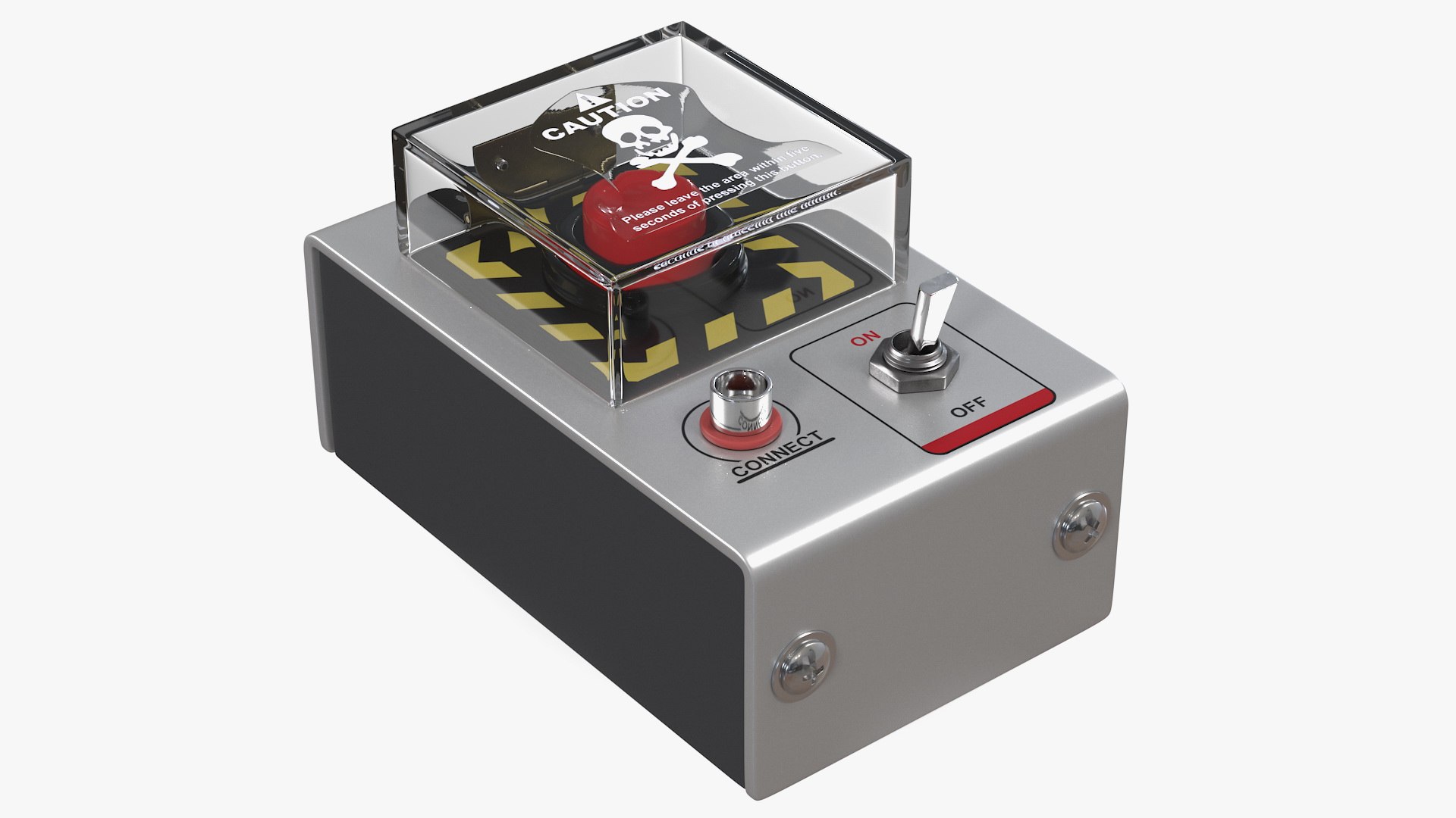 Handheld Detonator 3D model preview