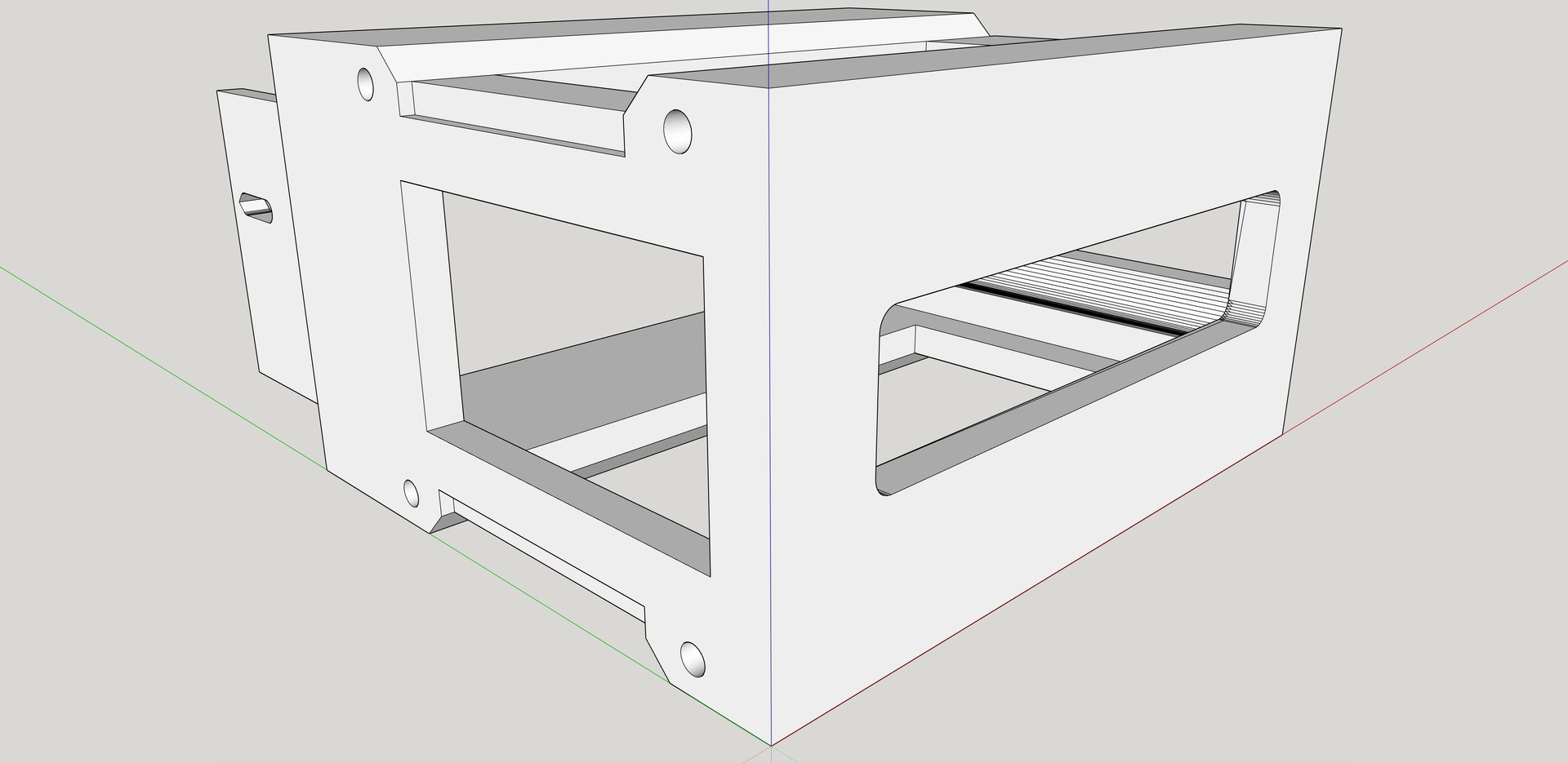 3d rack mount raspberry pi model turbosquid 1699597