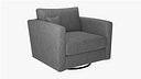 Lori Armchair Swivel Fabric