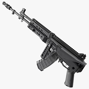 New AK-12 Automatic Rifle with Folded Stock