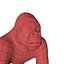 base mesh gorilla 3d model